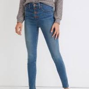 Madewell 10" High Rise Skinny Jean